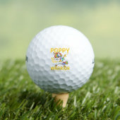 Mohnbläschen eines Kriegers Golfball (Insitu T-Shirt)