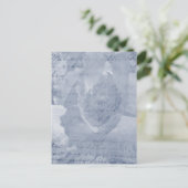 Mohnblume 2 postkarte (Stehend Vorderseite)