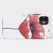 Mohnblume, Aquarell Case-Mate iPhone Hülle (Rückseite (Horizontal))