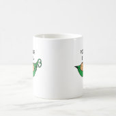 Mohnblume der Zwillings-Hülse Kaffeetasse (Mittel)