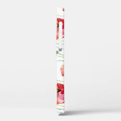 Mohnblume: Einfach Nahtloser Hintergrund. Case-Mate iPhone Hülle (Rückseite / Links)