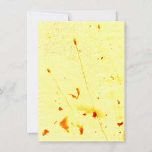 Mohnblume, getrocknet, Sonnendruckkarte Karte