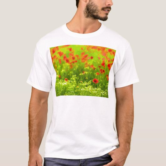Mohnblume I T-Shirt (Vorderseite)