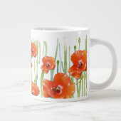 Mohnblume Jumbo-Tasse (Rechts)