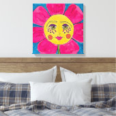 Mohnblume Leinwand Malerische Mohnblume (Insitu (Schlafzimmer))