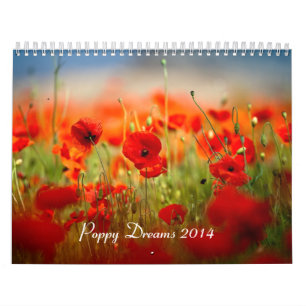 Mohnblume träumt 2014 kalender