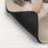 Mohnblume u. Gänseblümchen Mousepad (Ecke)