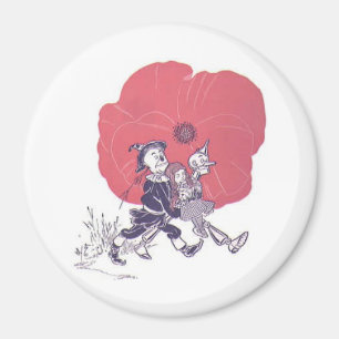 Mohnblume - Unze-Magnet Magnet