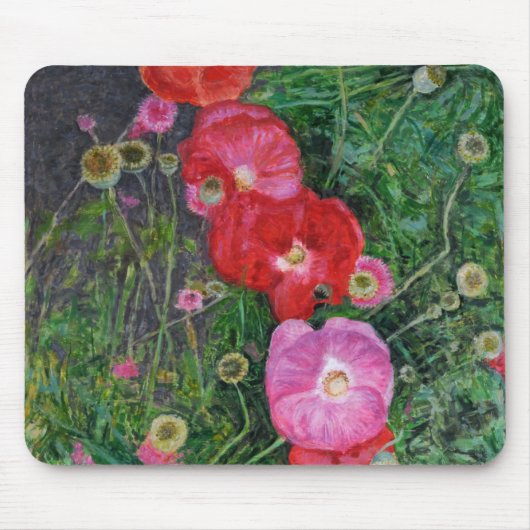 Mohnblumen 2009 mousepad (Vorne)