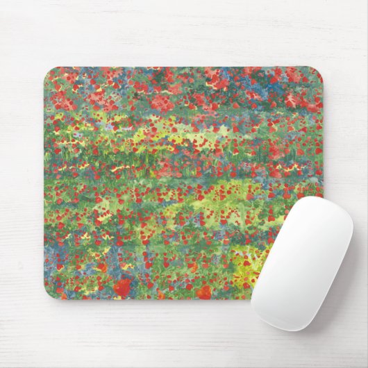 Mohnblumen 2012 mousepad (Mit Mouse)