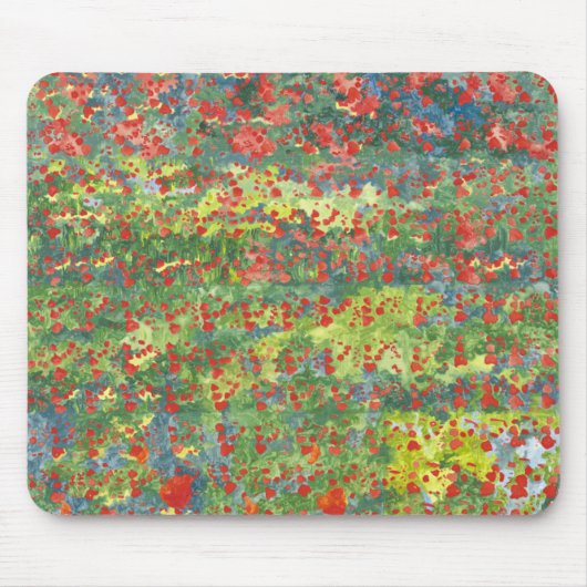Mohnblumen 2012 mousepad (Vorne)