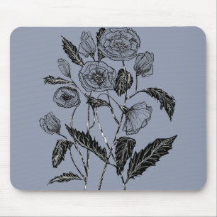 Mohnblumen 2 mousepad
