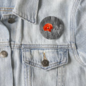 Mohnblumen-Abzeichen Button (Beispiel)