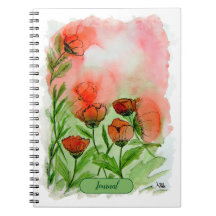 Mohnblumen Aquarell -
