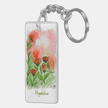 Mohnblumen Aquarell -