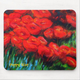 Mohnblumen-Aufstand Mousepad
