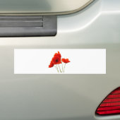 Mohnblumen Autoaufkleber (Auf Auto)