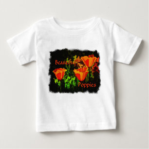 Mohnblumen Baby T-shirt