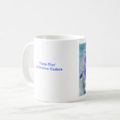 "Mohnblumen-Blau-" Tasse (Vorderseite Links)