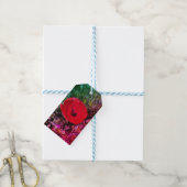 Mohnblumen Blume Blumengarten fi Geschenkanhänger (Mit Garn)