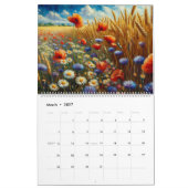 Mohnblumen Blume Kunst, Natur Kalender (Mär 2027)