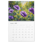 Mohnblumen Blume Kunst, Natur Kalender (Jan 2027)