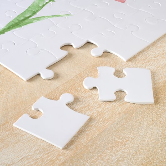 Mohnblumen Blume Natur Schöne Wasserfarbe Puzzle (Seite)