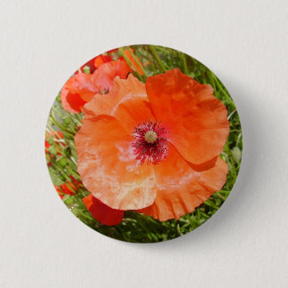 Mohnblumen - Coquelicots Button