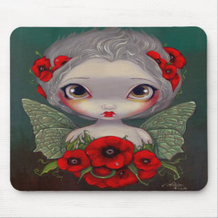 "Mohnblumen-Fee" Mousepad