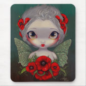 "Mohnblumen-Fee" Mousepad (Vorne)