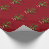 Mohnblumen-Feiertag Geschenkpapier (Ecke)