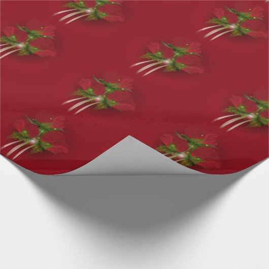 Mohnblumen-Feiertag Geschenkpapier (Ecke)