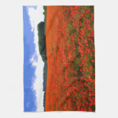 MOHNBLUMEN-FELD 3 GESCHIRRTUCH (Vertikal)