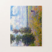 Mohnblumen-Feld, Argenteuil, Claude Monet 1875 Puzzle (Vertikal)