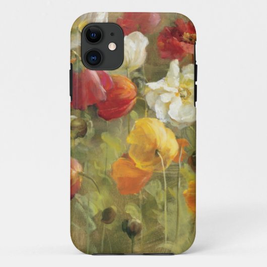Mohnblumen-Feld Case-Mate iPhone Hülle (Rückseite)