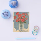 Mohnblumen Flyer (Einzeln)