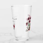 Mohnblumen für Ruhestands-Ukrainer-Volkskunst Glas (Rechts)