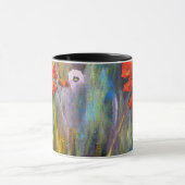 "Mohnblumen-Garten-" Tasse (Zentrum)