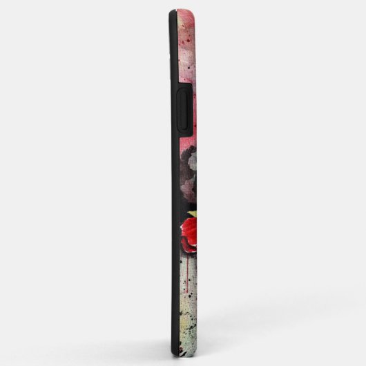 Mohnblumen in Aquarellen Case-Mate iPhone Hülle (Hinten/Rechts)