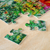 Mohnblumen in der Wiese Niedliche Naturlandschaft Puzzle (Seite)