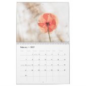 Mohnblumen in meinem Mohnblumen-Garten - Kalender (Feb 2027)
