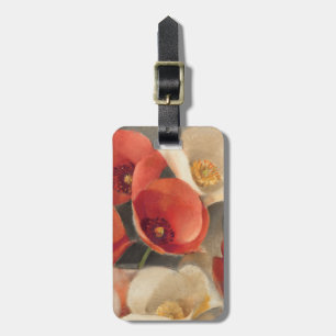 Mohnblumen in voller Blüte Gepäckanhänger