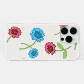 Mohnblumen iPhone Hülle (Rückseite (Horizontal))