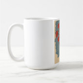 Mohnblumen Kaffeetasse (Links)