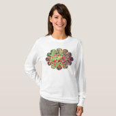 Mohnblumen-Kapuzenpulli T-Shirt (Vorne ganz)
