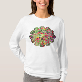 Mohnblumen-Kapuzenpulli T-Shirt