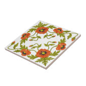 Mohnblumen-Keramik-Fliese Fliese (Seite)