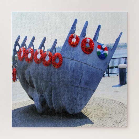 Mohnblumen-Kriegsdenkmal Puzzle (Vertikal)