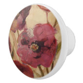 Mohnblumen-Küchen-Schlafzimmer Keramikknauf (Rechts)