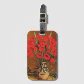 Mohnblumen, Kunst von Stefan Luchian, Gepäckanhänger (Vorderseite Vertikal)